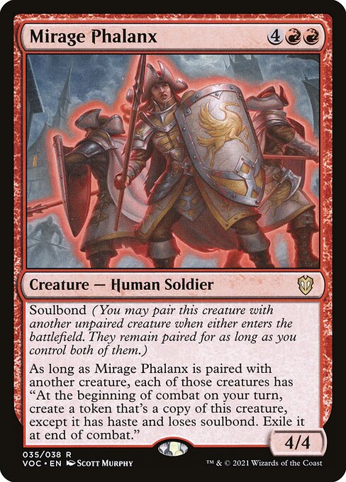 Mirage Phalanx (35) [Crimson Vow Commander]