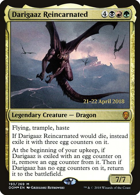 Darigaaz Reincarnated (193s) [Dominaria Promos]