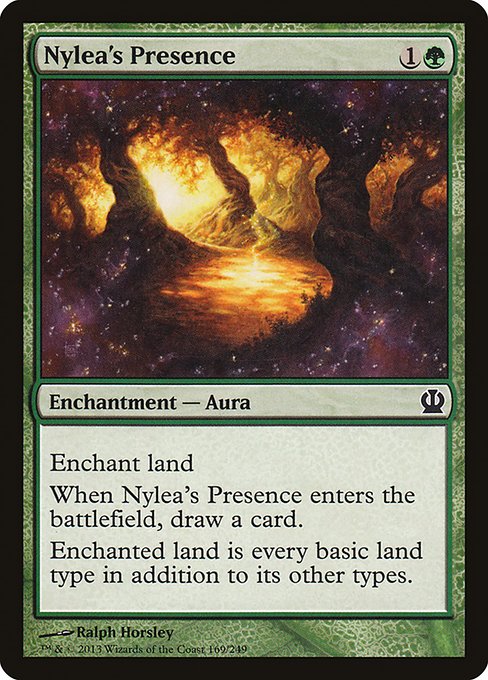 Nylea's Presence (169) [Theros]