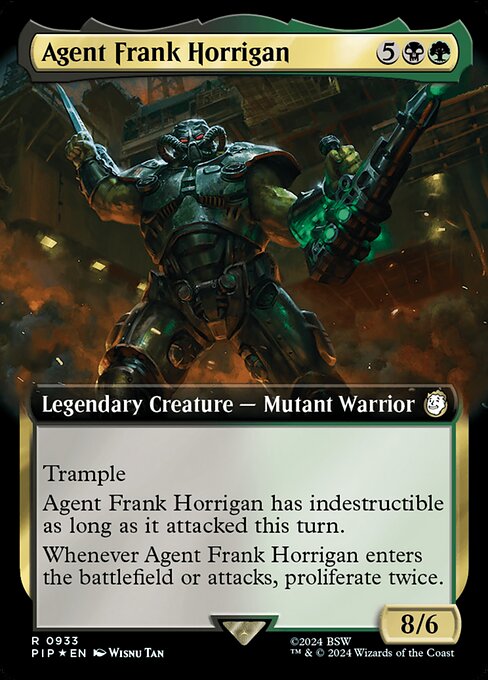 Agent Frank Horrigan (933) [Fallout] [Extended Art]