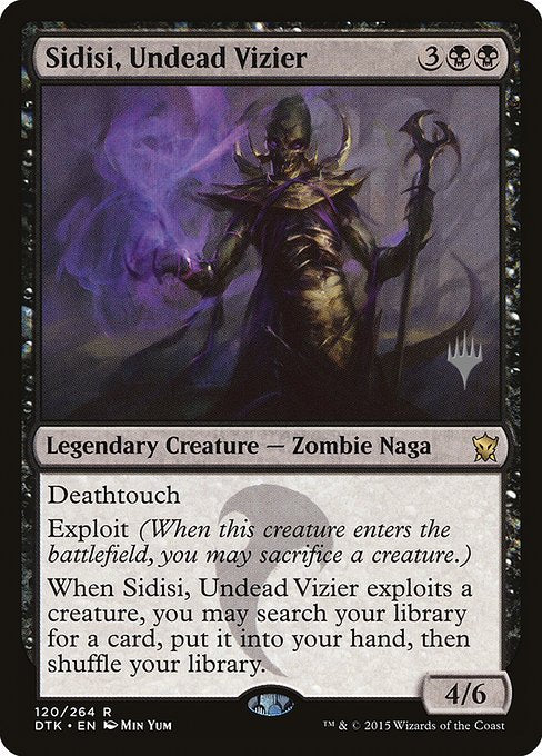 Sidisi, Undead Vizier (120p) [Dragons of Tarkir Promos]