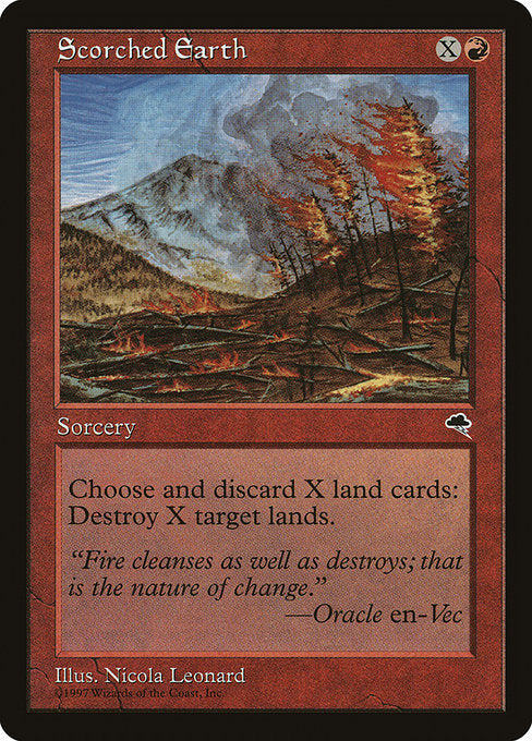 Scorched Earth (200) [Tempest]