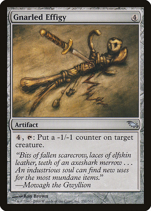 Gnarled Effigy (251) [Shadowmoor]