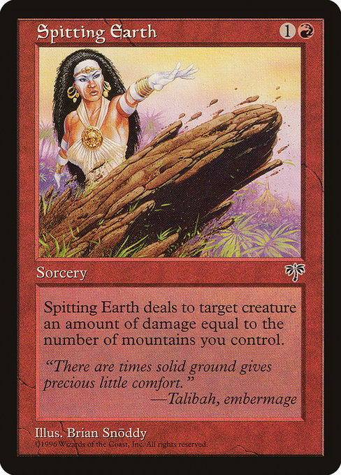 Spitting Earth (193) [Mirage]