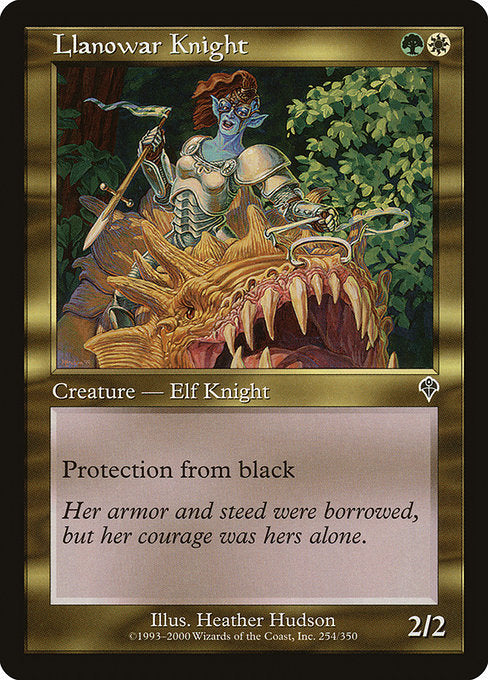 Llanowar Knight (254) [Invasion]