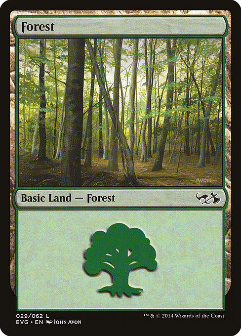 Forest (29) [Duel Decks Anthology: Elves vs. Goblins]