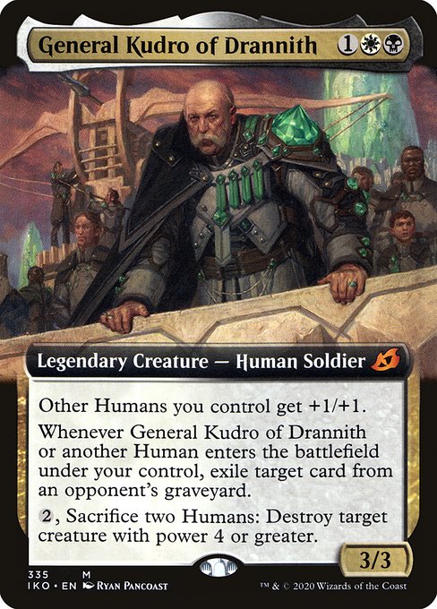 General Kudro of Drannith (335) [Ikoria: Lair of Behemoths] [Extended Art]