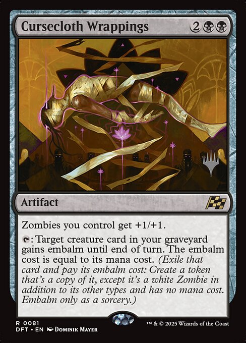 Cursecloth Wrappings (81p) [Aetherdrift Promos]
