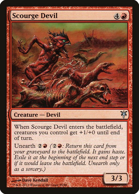 Scourge Devil (55) [Duel Decks: Sorin vs. Tibalt]