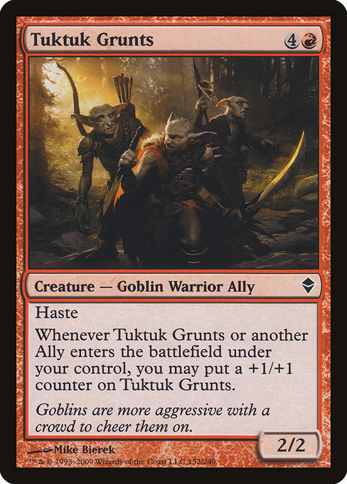 Tuktuk Grunts (152) [Zendikar]