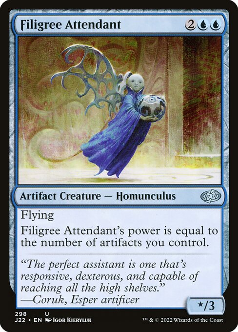 Filigree Attendant (298) [Jumpstart 2022]