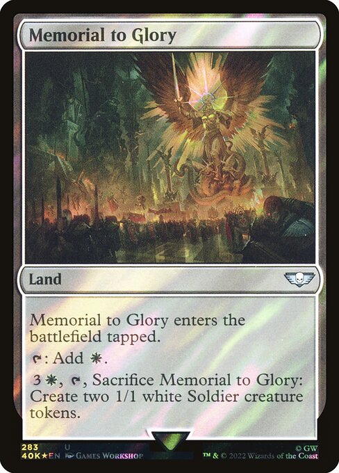 Memorial to Glory (283★) [Warhammer 40,000 Commander]