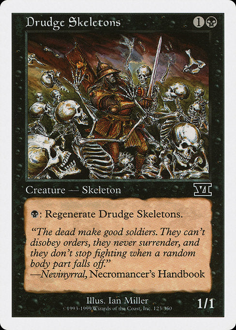 Drudge Skeletons (123) [Classic Sixth Edition]