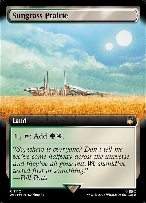 Sungrass Prairie (1112) [Doctor Who] [Extended Art]