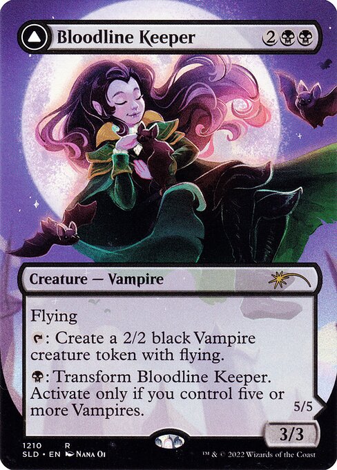 Bloodline Keeper // Lord of Lineage (1210) [Secret Lair Drop] [Borderless]