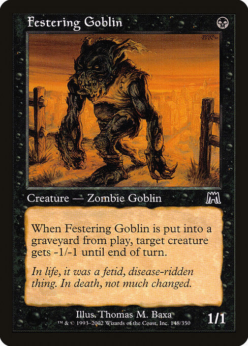 Festering Goblin (148) [Onslaught]
