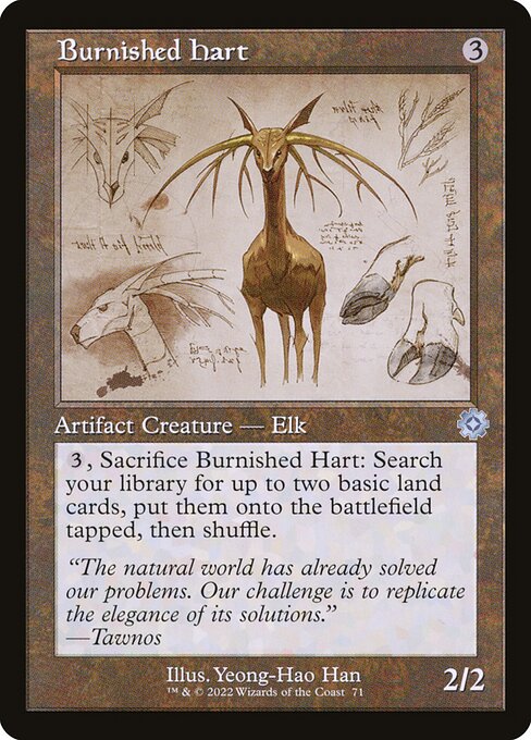 Burnished Hart (71) [The Brothers' War Retro Artifacts]