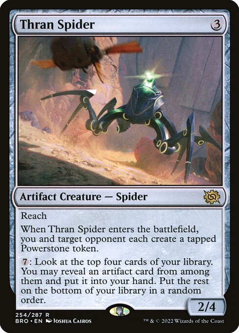 Thran Spider (254) [The Brothers' War]
