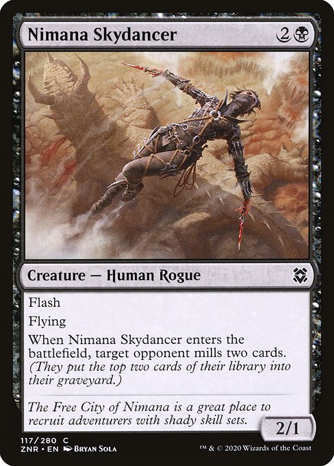 Nimana Skydancer (117) [Zendikar Rising]