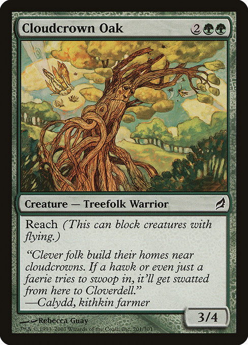 Cloudcrown Oak (201) [Lorwyn]