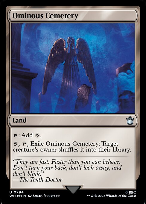 Ominous Cemetery (794) [Doctor Who]