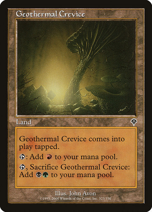 Geothermal Crevice (323) [Invasion]