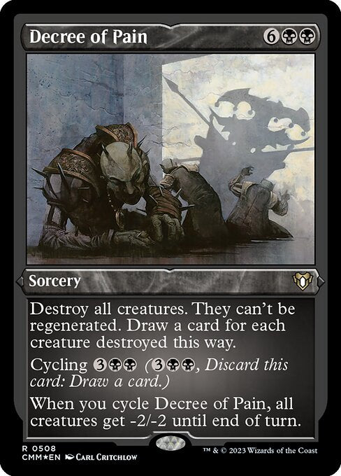 Decree of Pain (508) [Commander Masters]