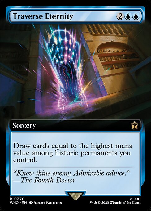 Traverse Eternity (370) [Doctor Who] [Extended Art]