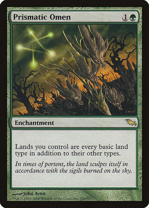 Prismatic Omen (126) [Shadowmoor]