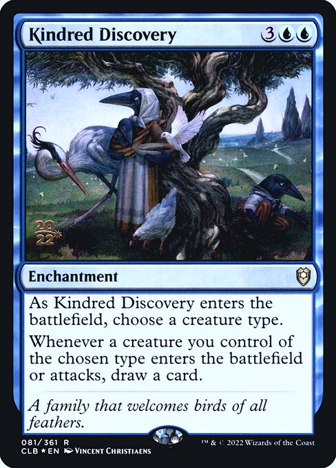 Kindred Discovery (81s) [Battle for Baldur's Gate Promos]