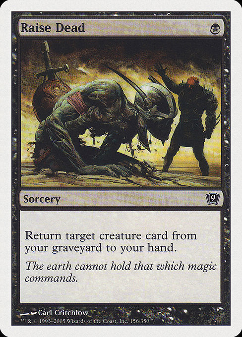 Raise Dead (156) [Ninth Edition]