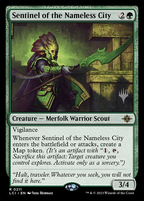 Sentinel of the Nameless City (211p) [The Lost Caverns of Ixalan Promos]