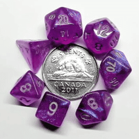 MDG MINI STARDUST PURLE 7 POLY SET image 0