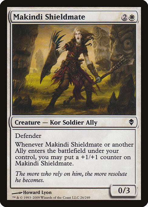 Makindi Shieldmate (26) [Zendikar]