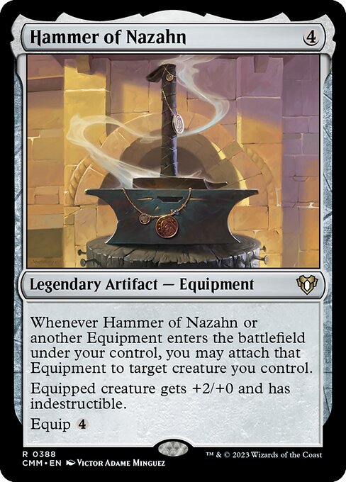 Hammer of Nazahn (388) [Commander Masters]