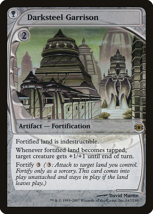 Darksteel Garrison (167) [Future Sight]
