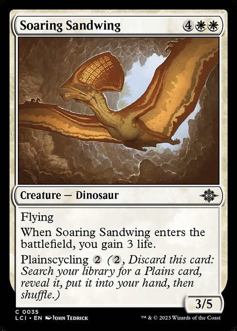 Soaring Sandwing (35) [The Lost Caverns of Ixalan]