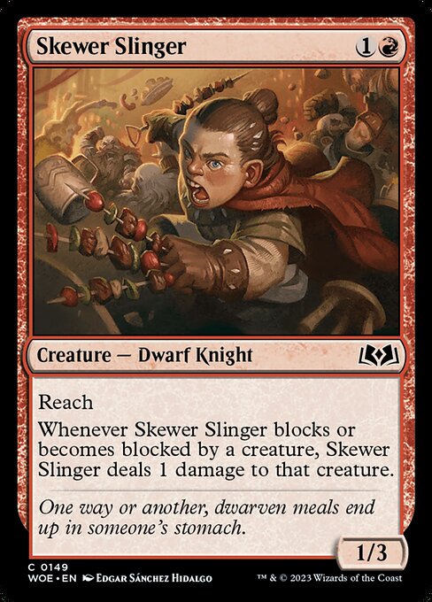 Skewer Slinger (149) [Wilds of Eldraine]
