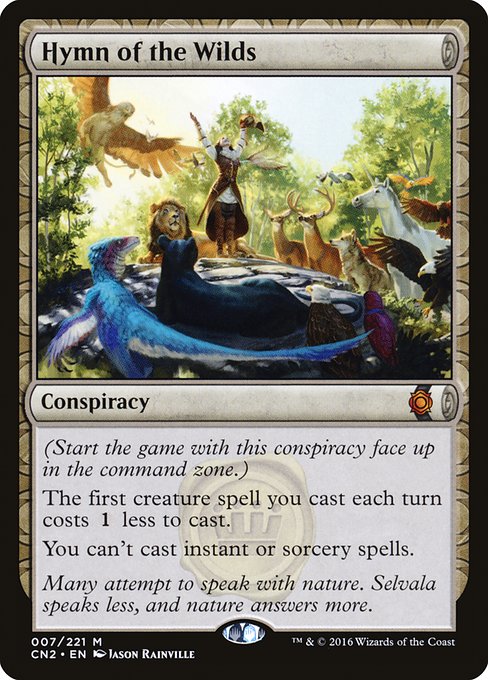 Hymn of the Wilds (7) [Conspiracy: Take the Crown]