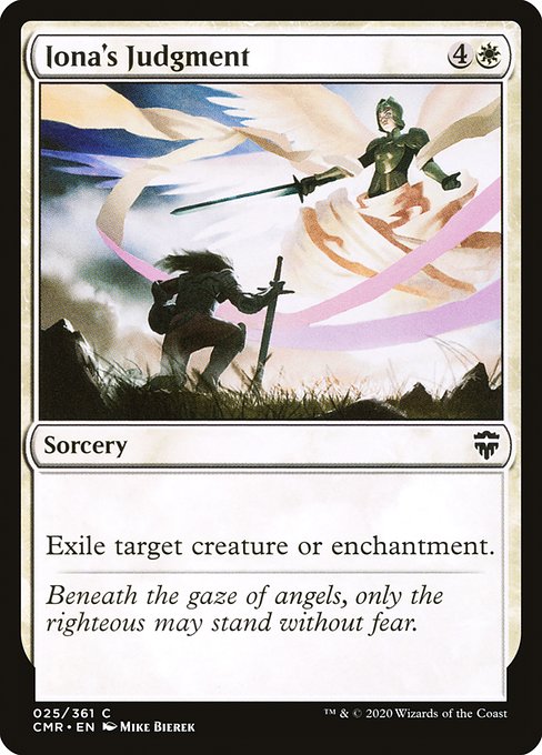 Iona's Judgment (25) [Commander Legends]
