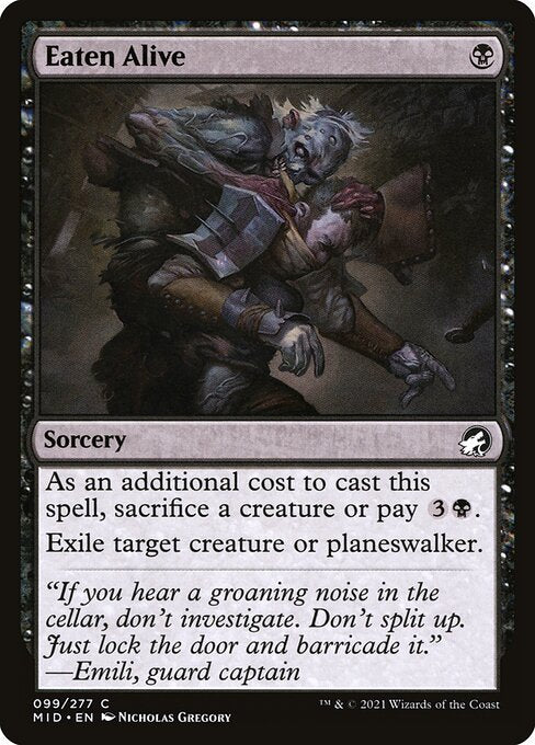 Eaten Alive (99) [Innistrad: Midnight Hunt]