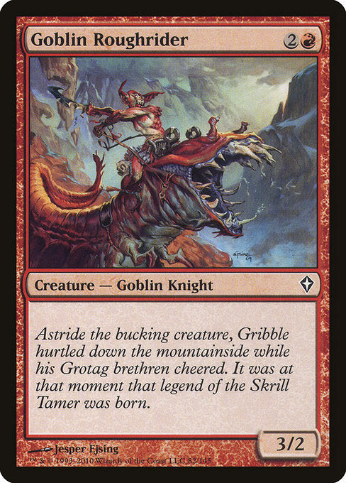 Goblin Roughrider (82) [Worldwake]