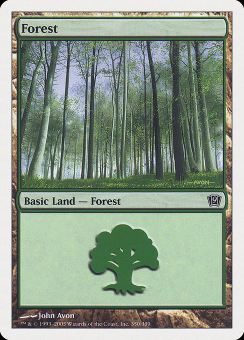 Forest (350) (350) [Ninth Edition]