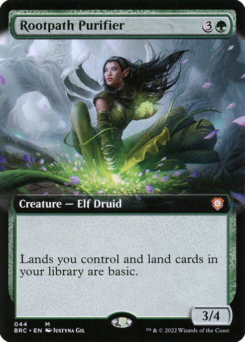 Rootpath Purifier (44) [The Brothers' War Commander] [Extended Art]