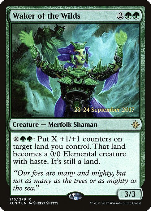 Waker of the Wilds (215s) [Ixalan Promos]