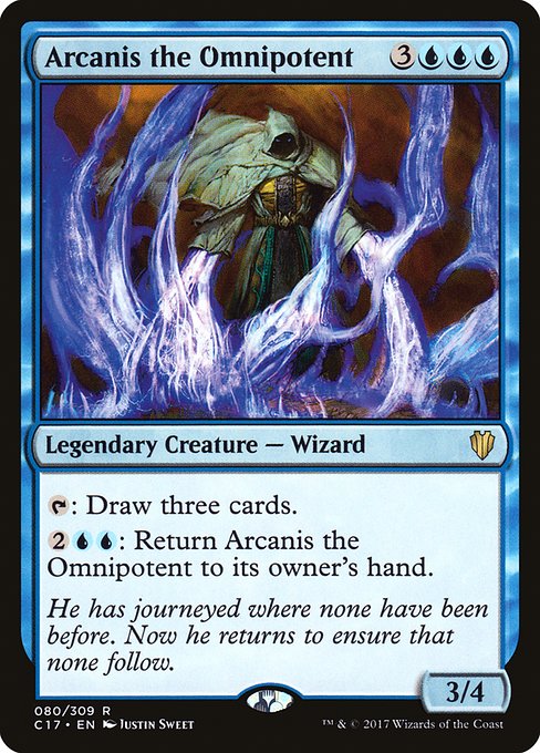 Arcanis the Omnipotent (80) [Commander 2017]