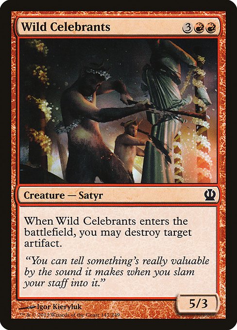 Wild Celebrants (147) [Theros]