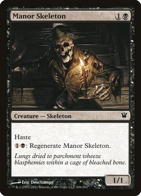 Manor Skeleton (106) [Innistrad]