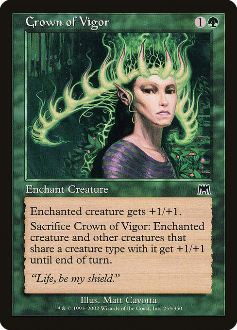 Crown of Vigor (253) [Onslaught]