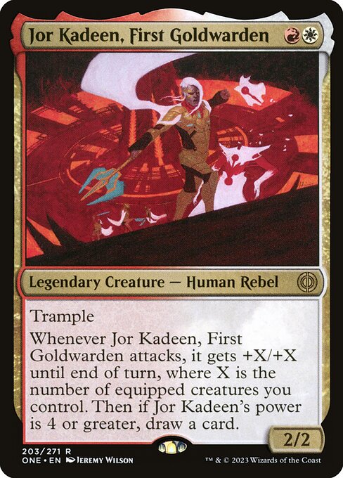 Jor Kadeen, First Goldwarden (203) [Phyrexia: All Will Be One]